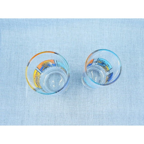 Spirits by Vincent Van Gogh Tall Shot Glasses Artwork Barware Drinkware Set of 2 - Picture 6 of 10